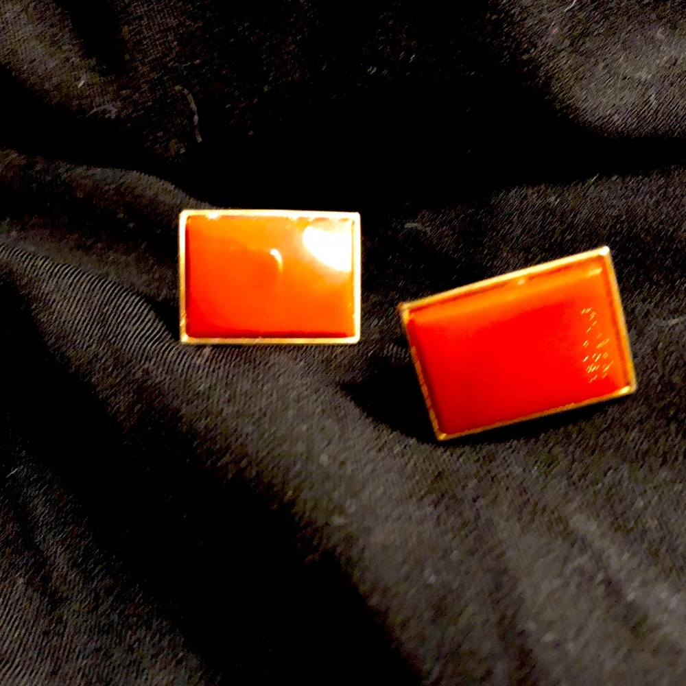 Mens jaguar cufflinks gold plated
